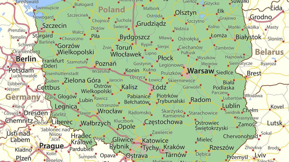 Sąsiedzi polski. Z iloma krajami graniczymy?