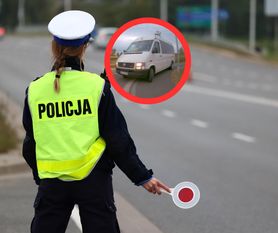 "Bo ja dzieci wiozę!". Kuriozalne nagranie z Konina dotarło do policji 