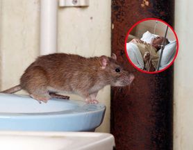 Szczur ugryzł go w palce. 76-latek szybko zauważył niepokojące objawy