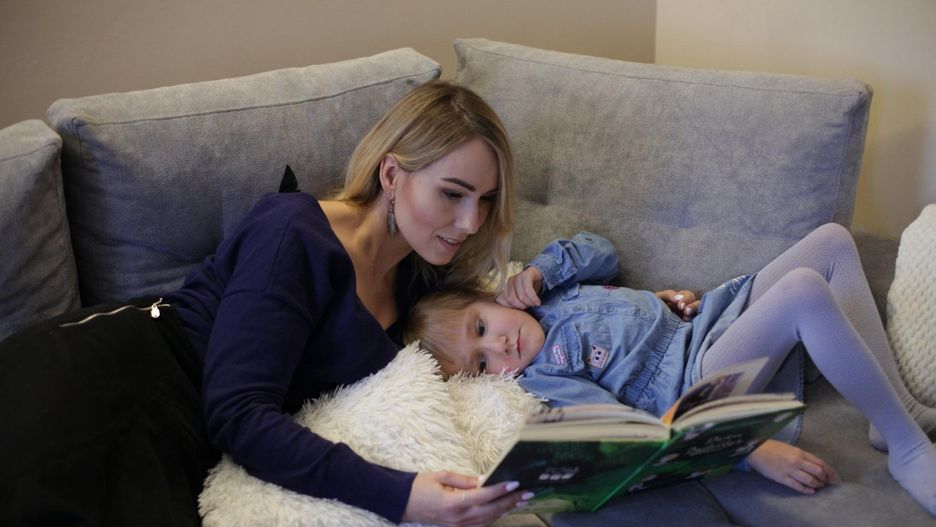 Jagienka i jej mama Małgorzata Hursztyn