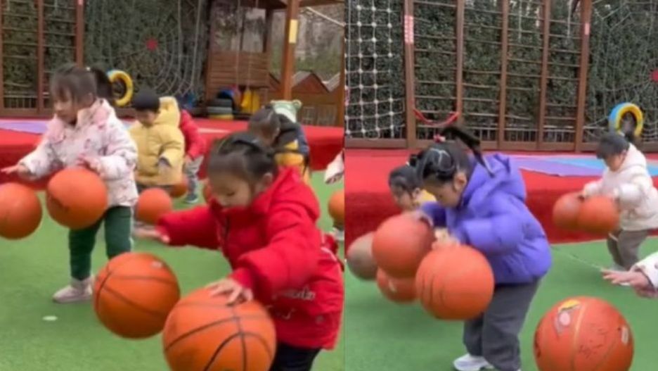 Filmik z chińskiego przedszkola. Internauci są pod wrażeniem