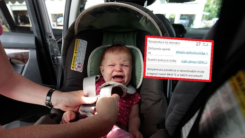 Obliczyli jakie warunki panują w zaparkowanym samochodzie. Wyniki są wstrząsające
