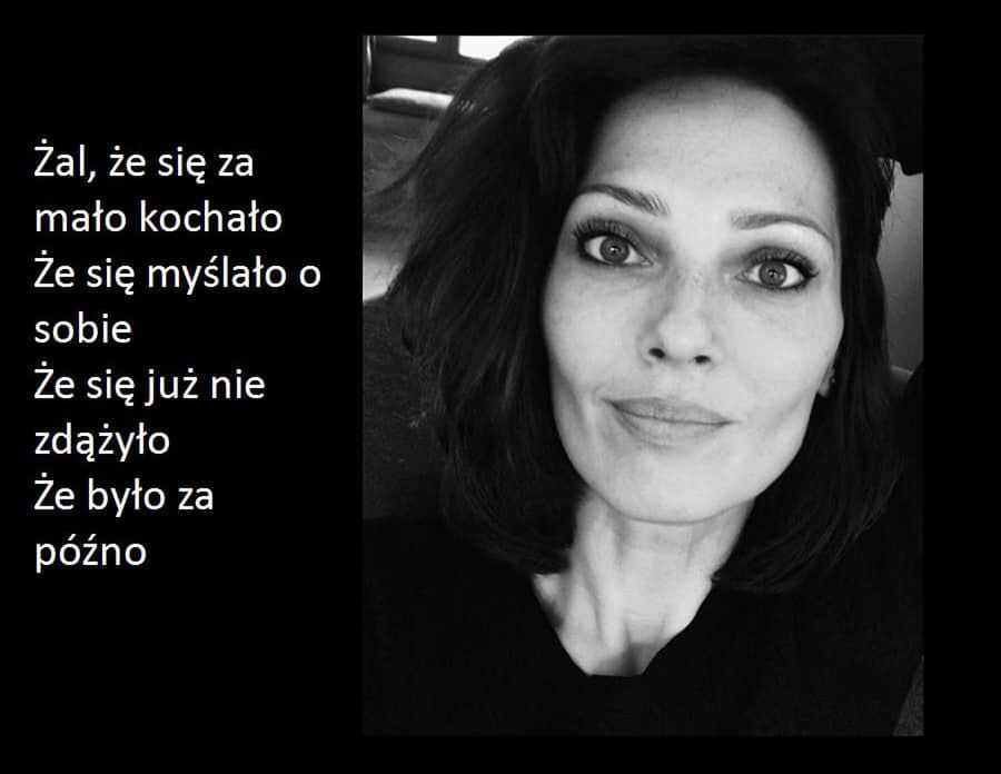 Pisarkę pożegnał w mediach społecznościowych jej mąż, Kamil Czub