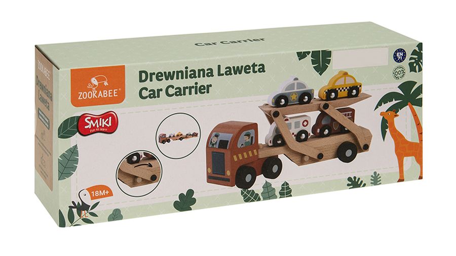 SMIKI - Kolekcja zabawek z drewna