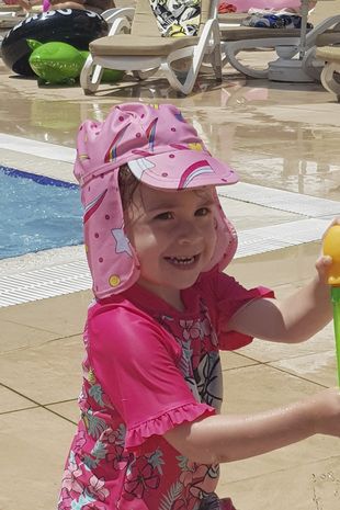 Allie była bardzo wesołą dziewczynką