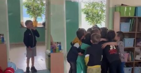 Wzruszające nagranie z przedszkola. Poruszy każde serce