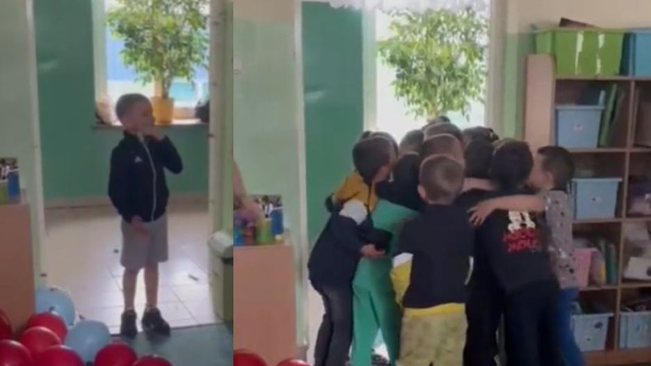 Powrót małego bohatera. Tak rówieśnicy przywitali Adasia po wygranej walce z rakiem