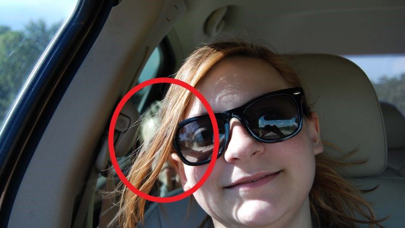 Nastolatka zrobiła sobie selfie. To, co ujrzała na zdjęciu, mrozi krew w żyłach