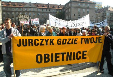 Protest szczecińskich kupców