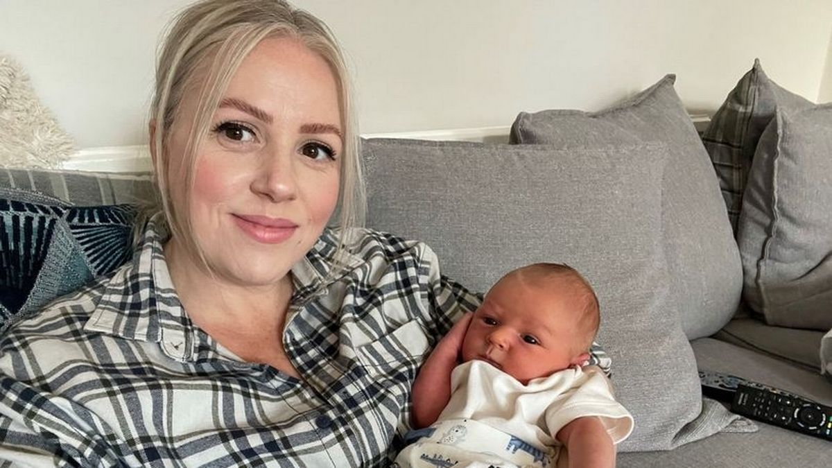 Amy Falconer z synkiem