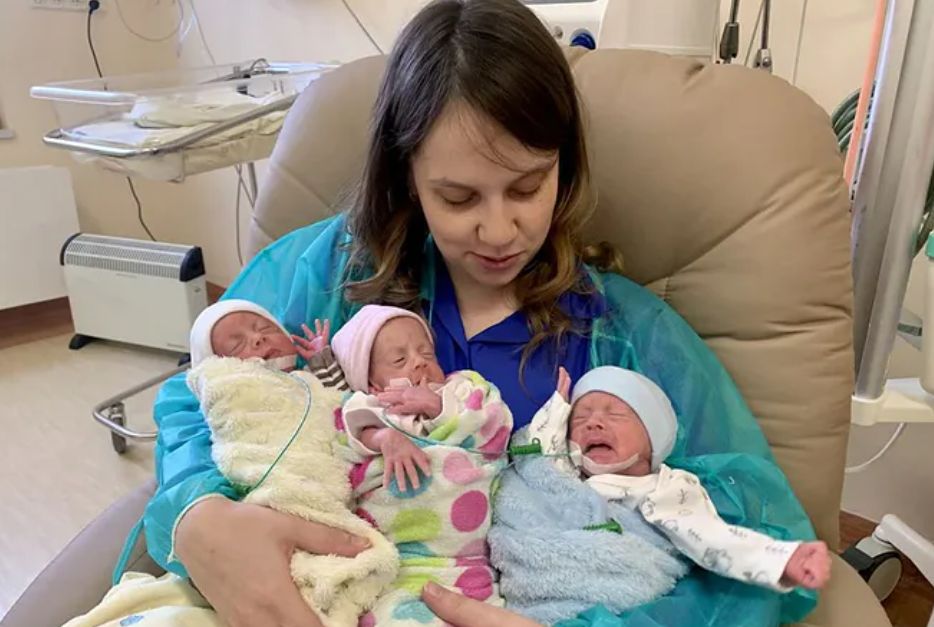 Nadia mówi o maluchach &quot;potrójne szczęście&quot;