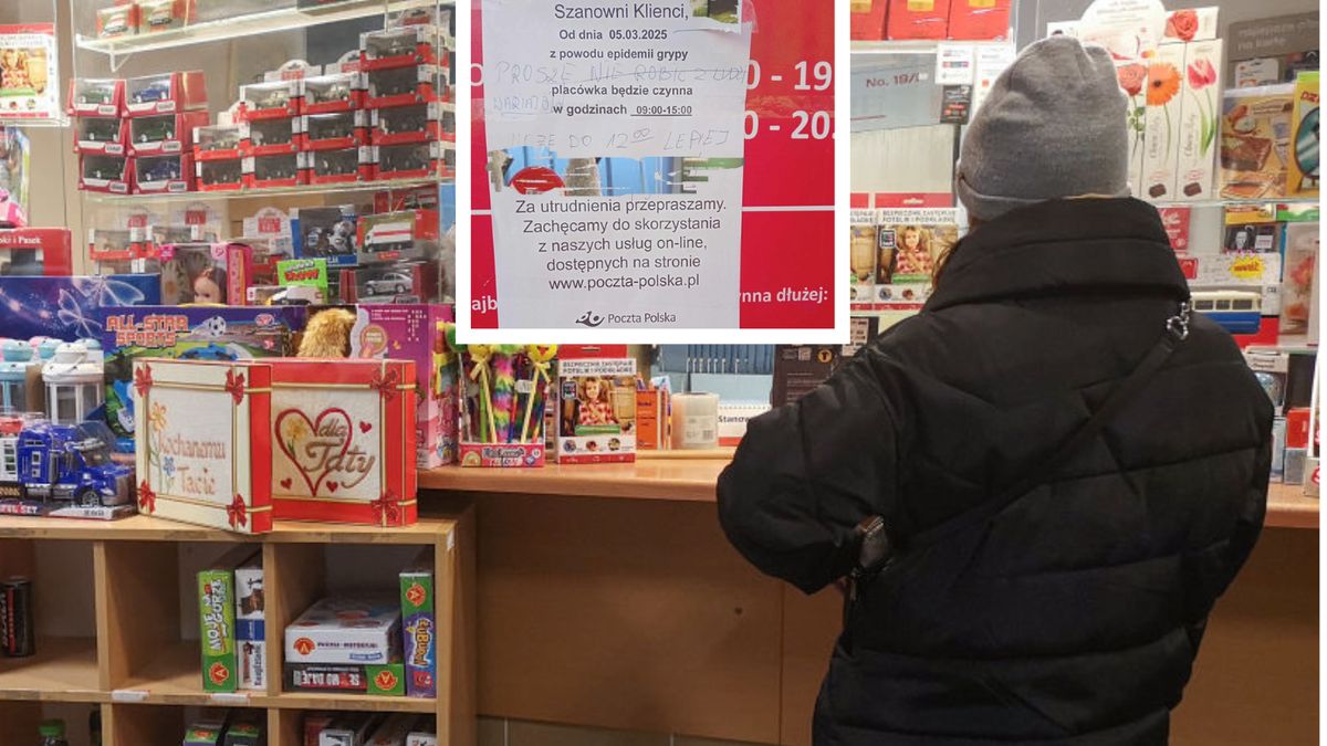 Grypa sparaliżowała placówkę pocztową w Łodzi