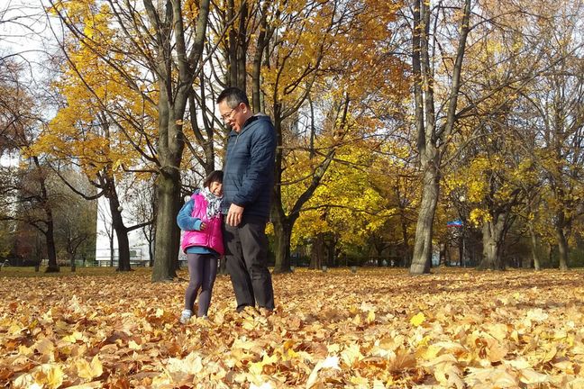 Hoai Nam Trinh z córką