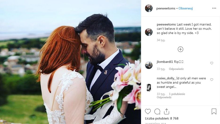 Becca i Dan Thomas wzięli ślub, gdy mężczyzna cierpiał na raka. 16 dni później zmarł