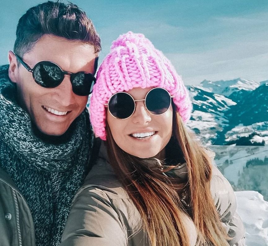 Anna i Robert Lewandowscy