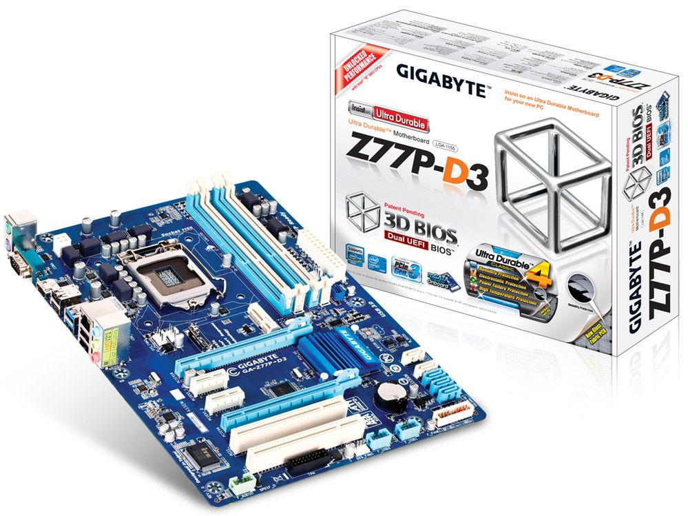 Gigabyte GA-Z77P-D3