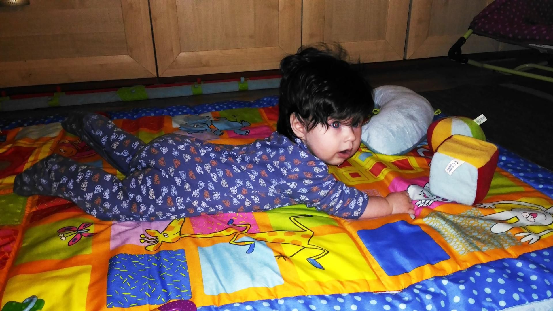 Włosy Asi wyglądały jak peruka