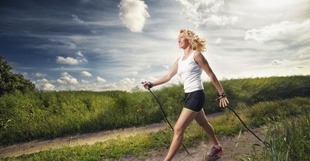 Trening nordic walking