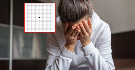 Choruje 1,5 mln Polaków. Prosty test Amslera ujawni, czy masz powody do obaw