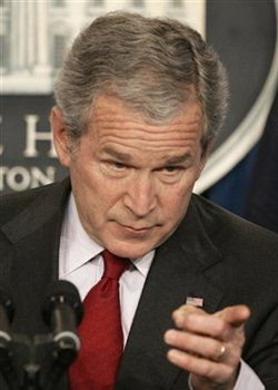 Bush: w iraku nie ma wojny domowej