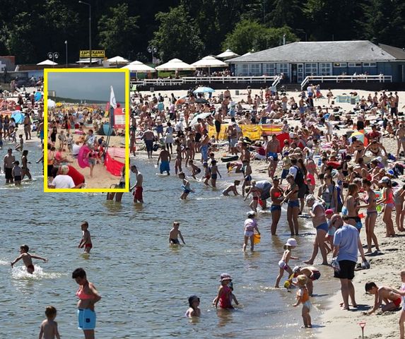 Prawdziwe oblężenie na plażach. Co zrobić, gdy stracimy dziecko z oczu?