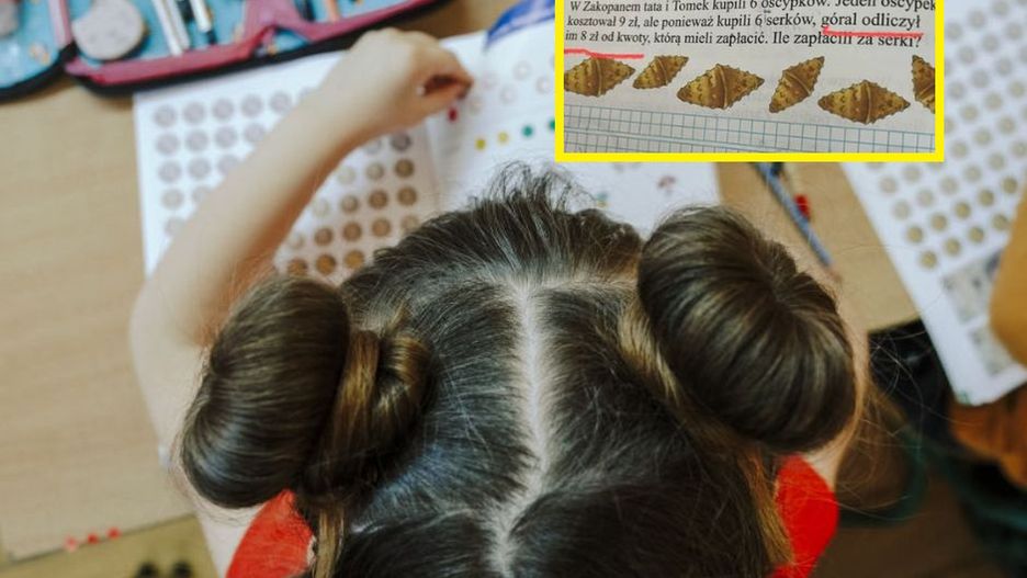 Polecenie z podręcznika wywołało śmiech. "Coraz bardziej odrealnione te zadania"