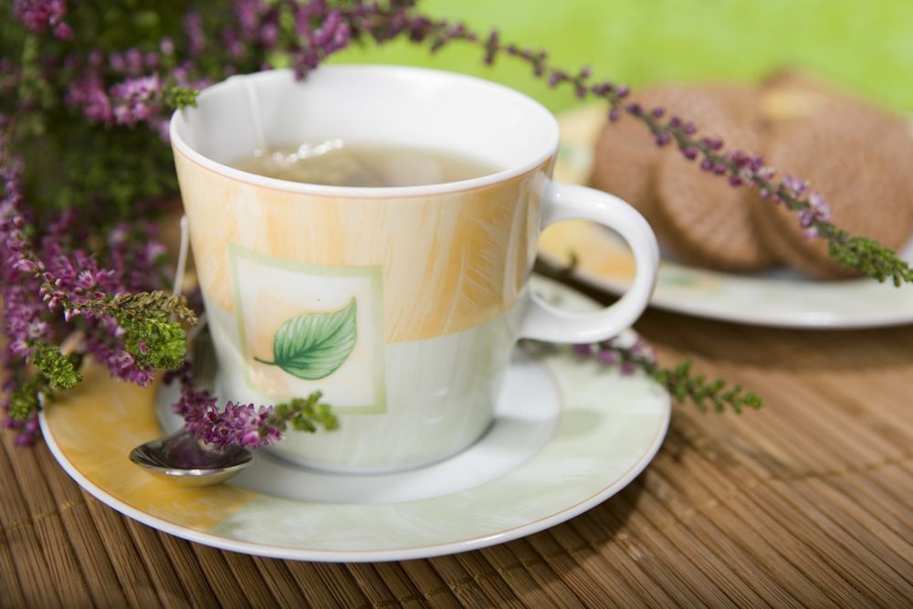 Herbatka z wrzosu działa uspokajająco