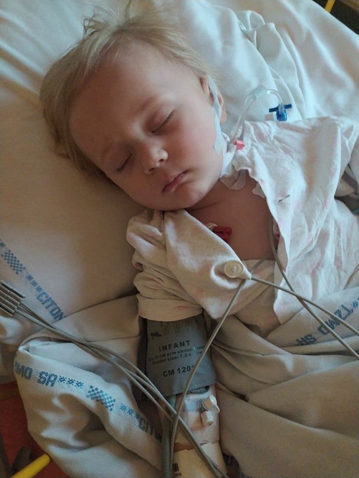 Marysia trafiła do szpitala