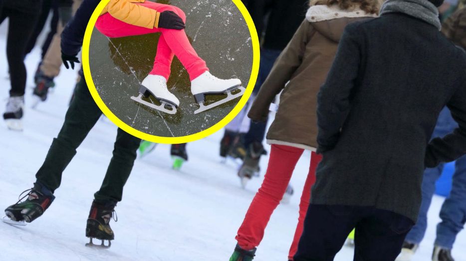 Dziecko sprawcą wypadku na lodowisku. Kobieta trafiła do szpitala