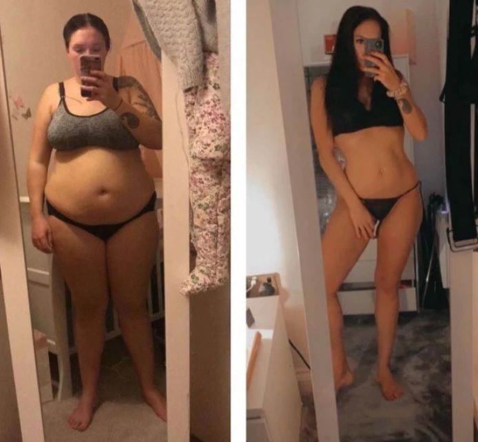 Postanowiła schudnąć dla swojej córki