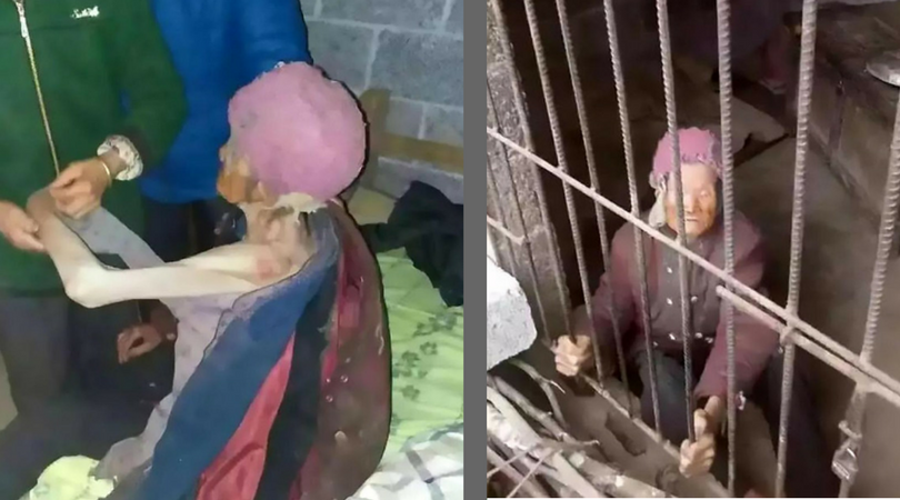 92-kobieta była więziona latami/ thesun.co.uk