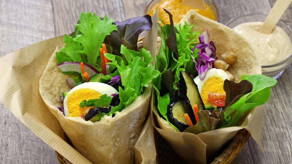 Sabich to kanapka popularna w Izrealu.