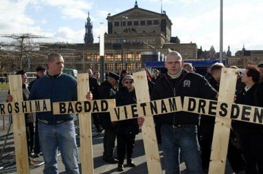 Tysiące neonazistów przeszło ulicami Drezna