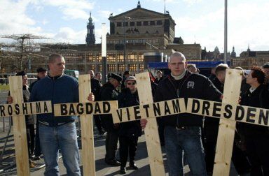 Tysiące neonazistów przeszło ulicami Drezna