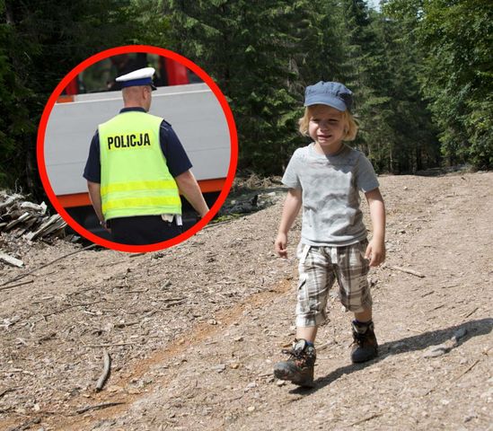 Chłopca odnalazł polski policjant, który pojechał w góry na urlop