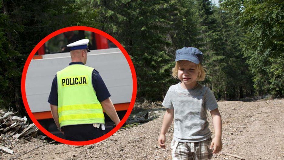 Chłopca odnalazł polski policjant, który pojechał w góry na urlop
