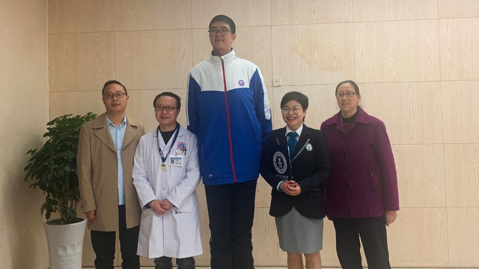 Najwyższy 14-latek na świecie