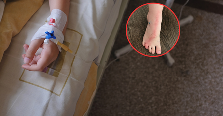 Ratowniczka pokazała pręgę na nodze dziecka. "Post uratował życie naszej córce"