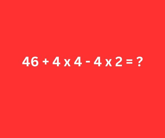 Ta zagadka matematyczna niejednego pokonała. Znasz wynik?