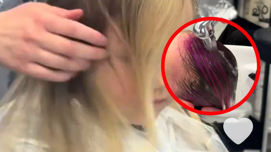 Pofarbowała włosy dziewczynki na różowo. Posypały się komentarze