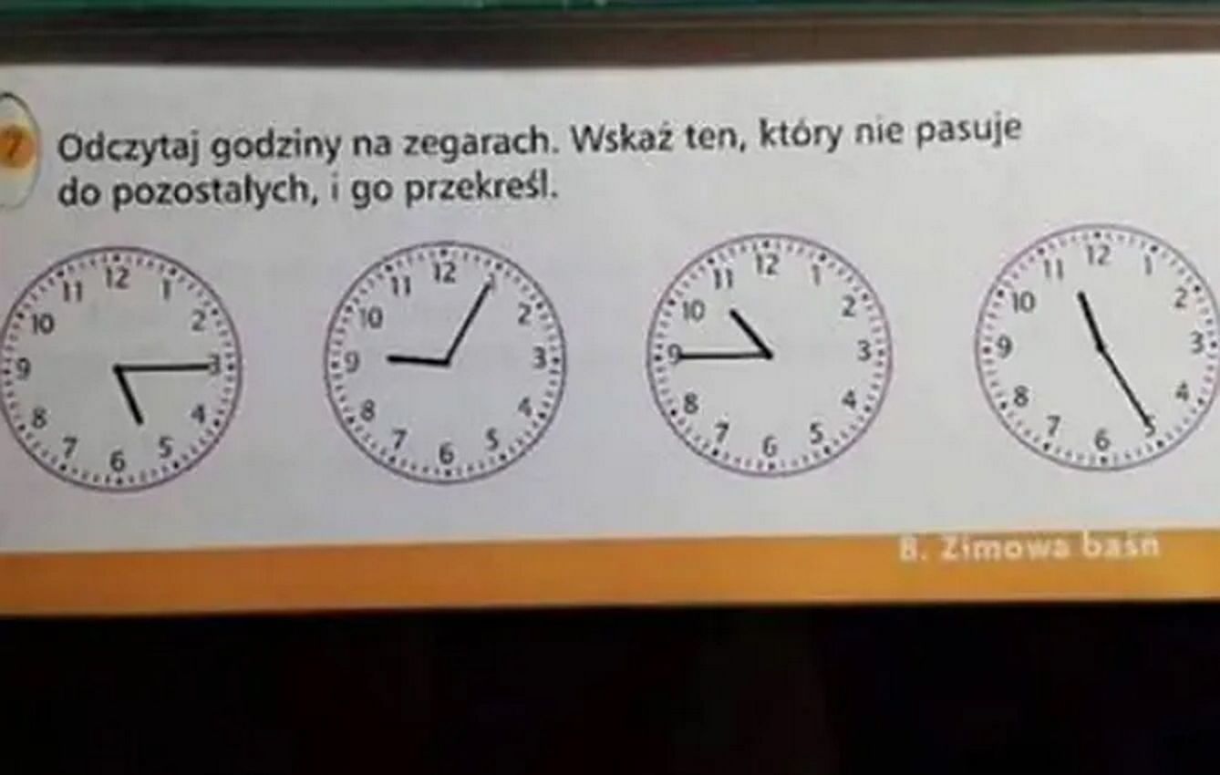 Zadanie sprawiło rodzicom kłopoty