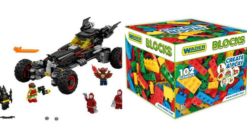 Klocki tradycyjnie są wśród najchętniej widzianych prezentów przez dzieci