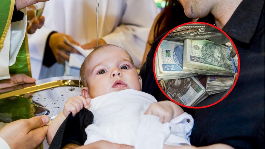 Zamierzasz ochrzcić dziecko? Musisz liczyć się z kosztami