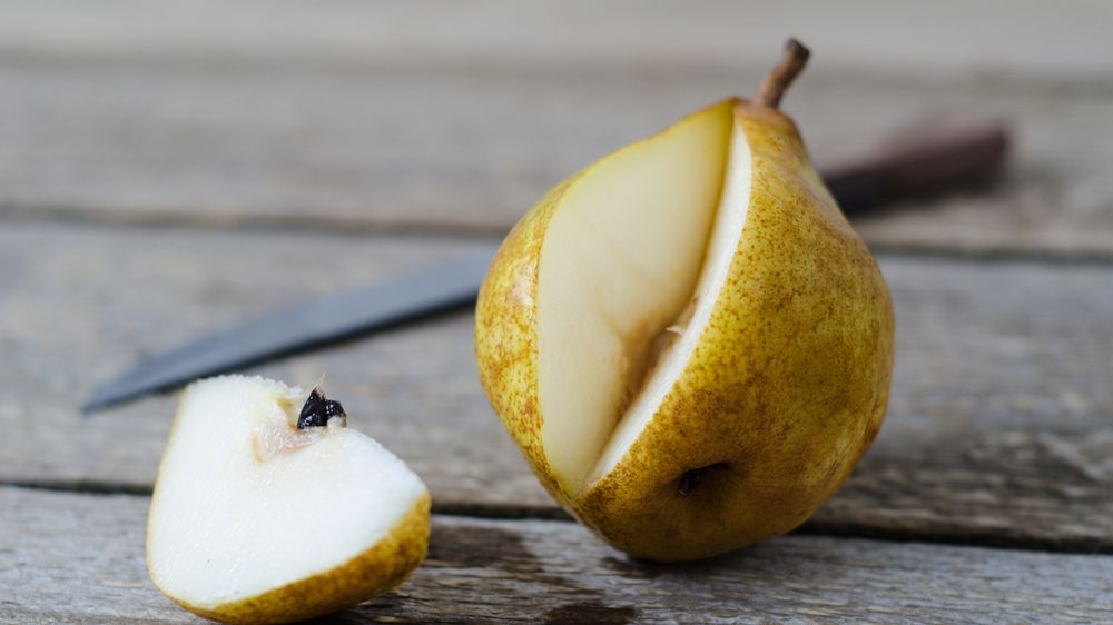 Gruszki zawierają fruktozę