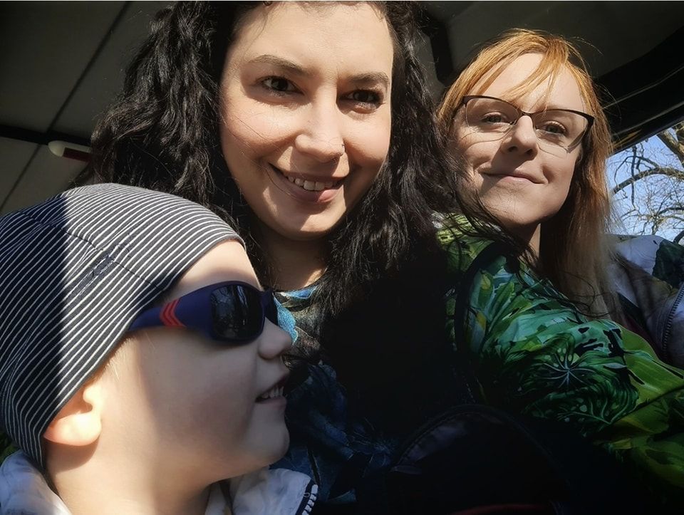 Aleksandra, Kasia i Staś