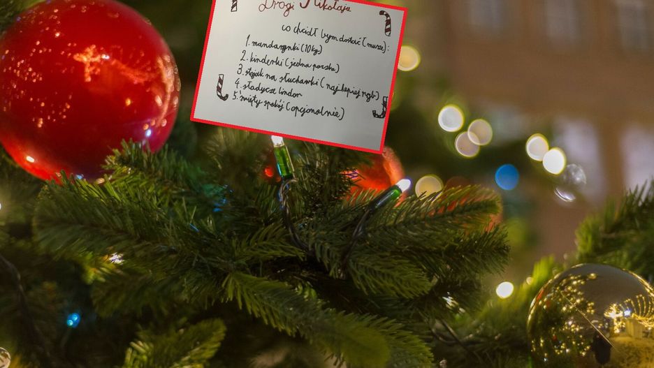Nietypowy list do Mikołaja. Chłopiec wymienił pięć próśb