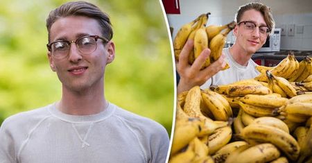 Jego dieta opiera się na bananach. Mięsa nie je wcale