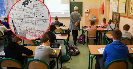 Nauczyciel pozwolił pisać po ścianach. Został zwolniony