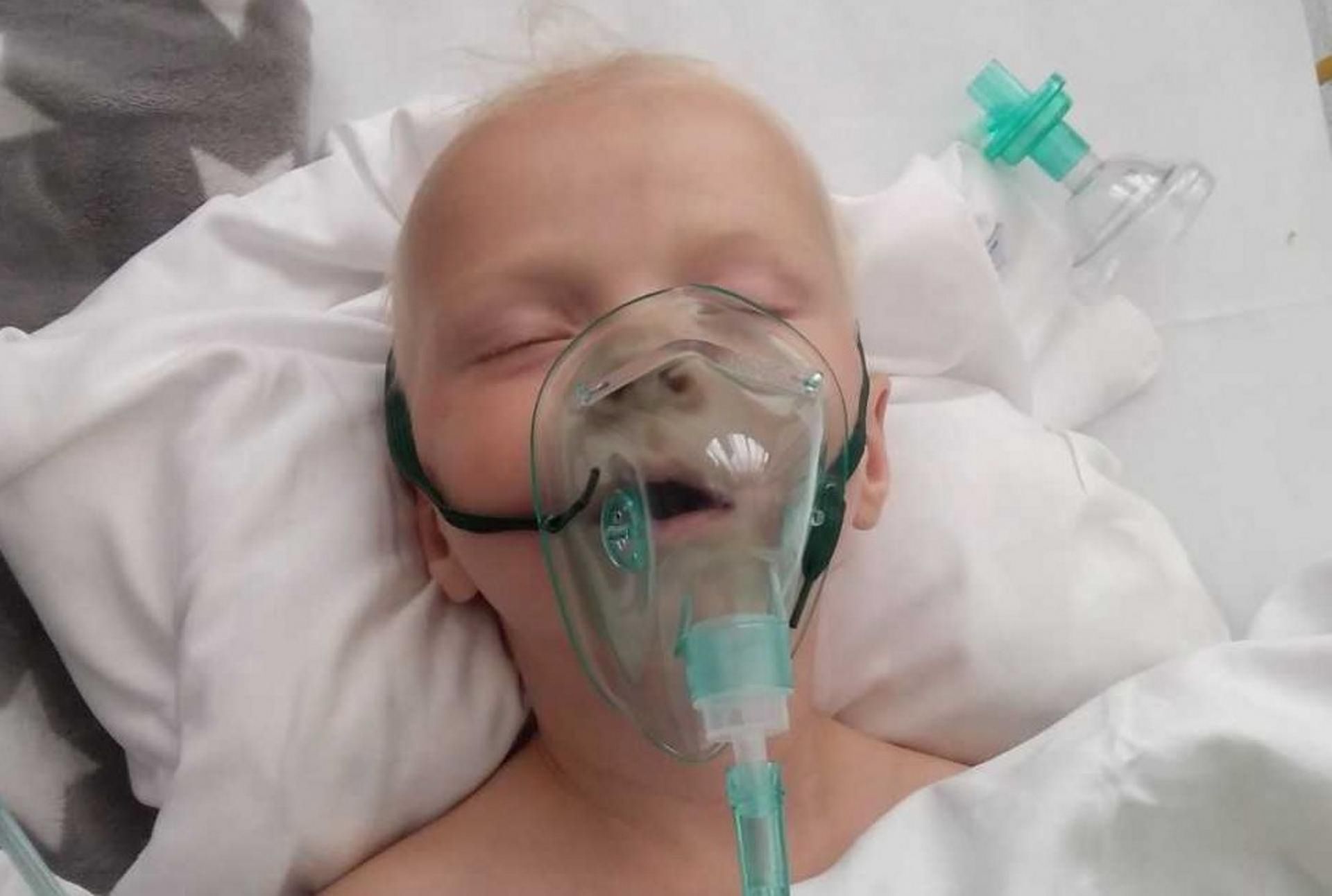 Chłopczyk urodził się z wadą serca