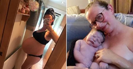Brytyjka naturalnie urodziła dziecko ważące ponad 5 kg. Po porodzie nawet nie potrzebowała szwów. "To pokazuje na co są zdolne ciała kobiet"